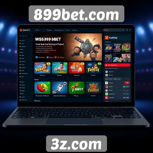 Experiência do usuário em 899bet com interface moderna